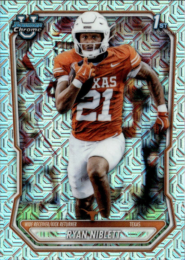 2026 Bowman Ryan Niblett graded slab
