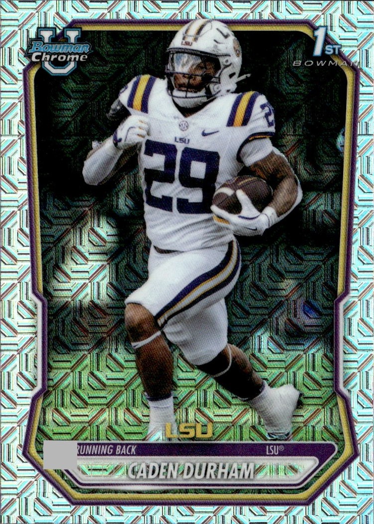 2025 Bowman Caden Durham graded slab