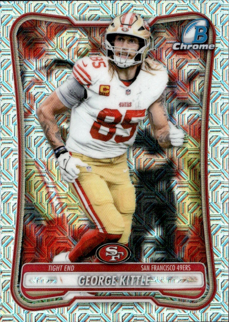 2026 Bowman George Kittle graded slab