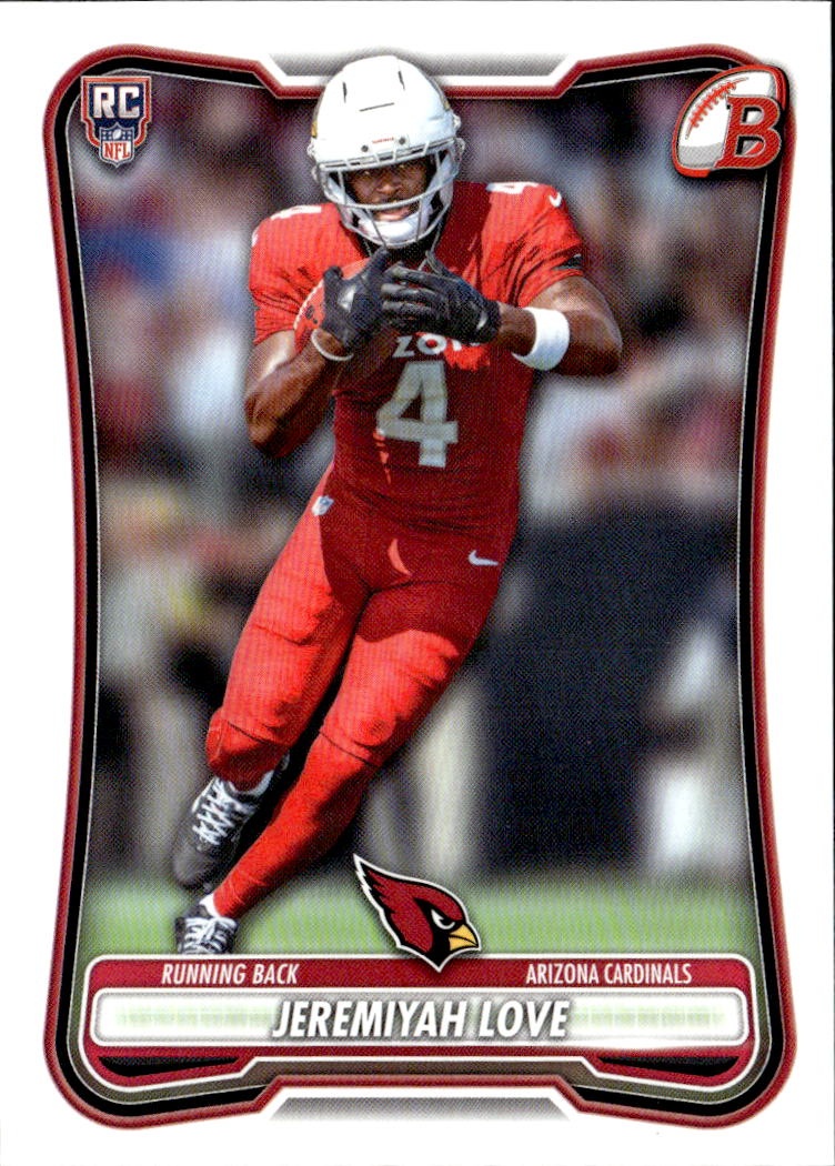 2026 Bowman Jeremiyah Love graded slab