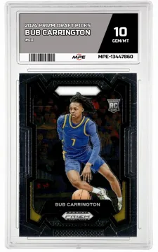 2024 PRIZM DRAFT PICKS #88 BUB CARRINGTON MPE 10 GEM/MT — graded card up for auction