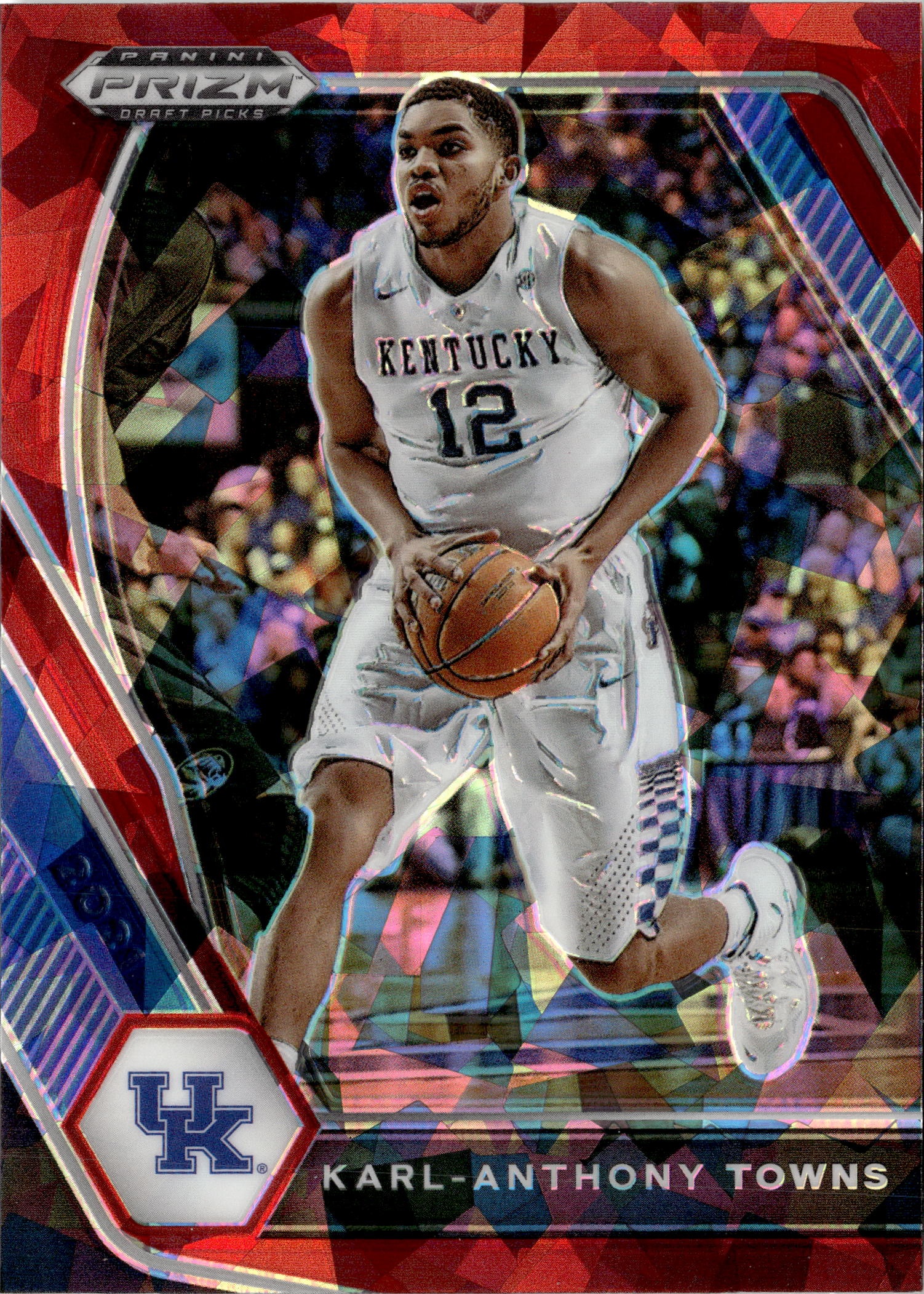 2021 Prizm Draft Picks Karl-Anthony Towns graded slab