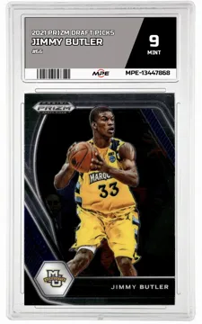 2021 PRIZM DRAFT PICKS #66 JIMMY BUTLER MPE 9 MINT — graded card up for auction