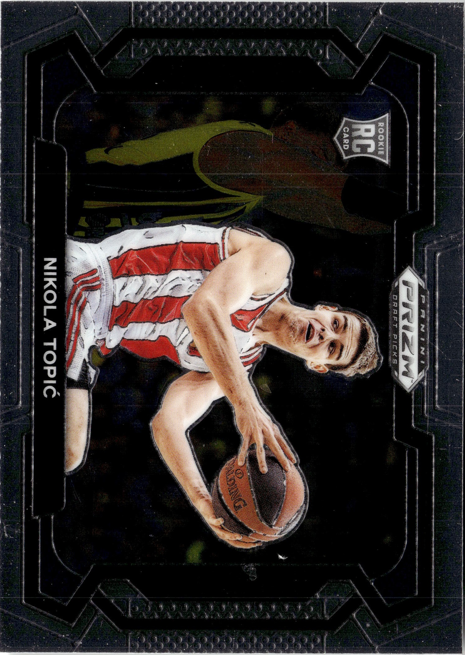2024 Prizm Draft Picks Nikola Topić graded slab