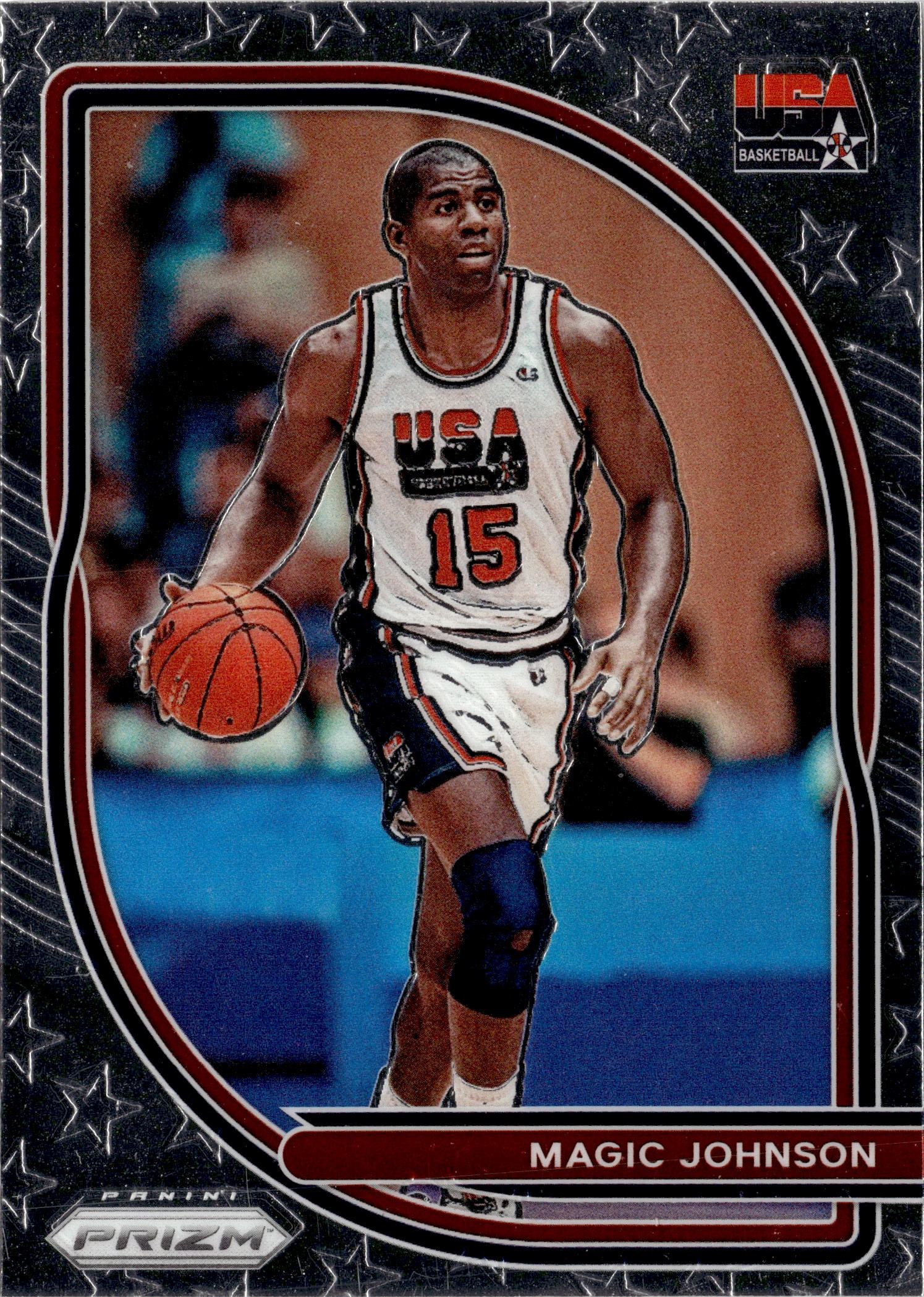 2021 Prizm Magic Johnson graded slab