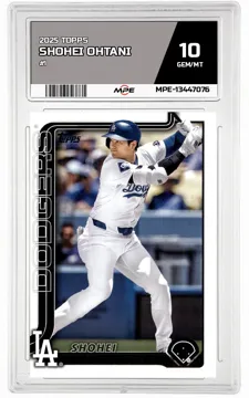 2025 TOPPS #1 SHOHEI OHTANI MPE 10 GEM/MT — graded card up for auction