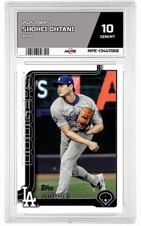 2025 TOPPS #400 SHOHEI OHTANI MPE 10 GEM/MT — graded card auctioned from the MPE vault