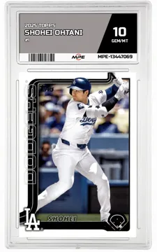 2025 TOPPS #1 SHOHEI OHTANI MPE 10 GEM/MT — graded card up for auction