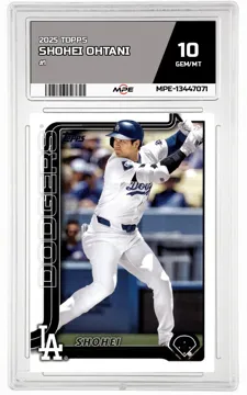 2025 TOPPS #1 SHOHEI OHTANI MPE 10 GEM/MT — graded card up for auction