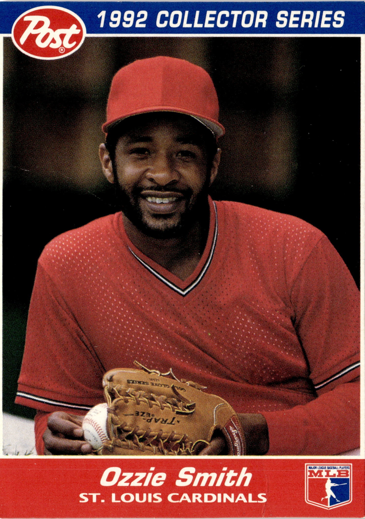 1992 Post Cereal Baseball Ozzie Smith graded slab