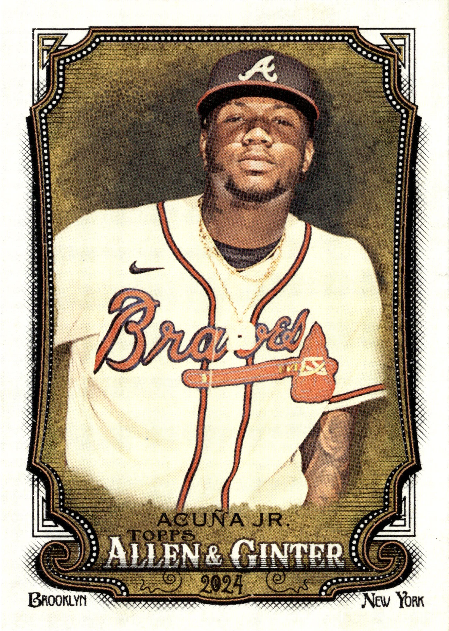 2024 Topps Allen & Ginter Ronald Acuña Jr. graded slab