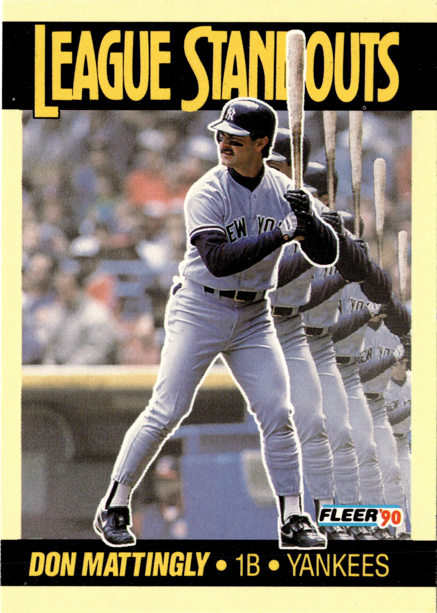 1990 Fleer Don Mattingly graded slab
