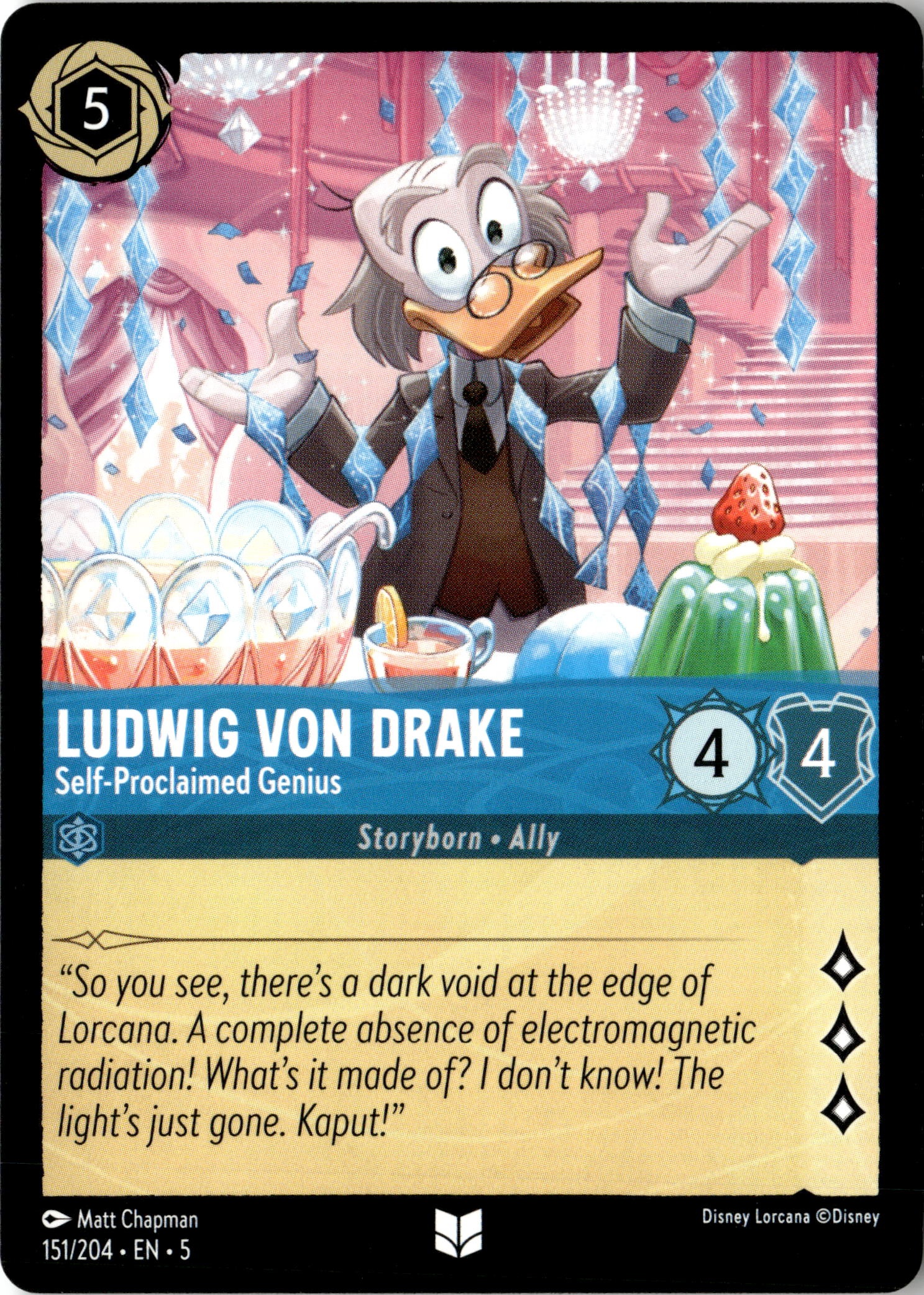 Ludwig Von Drake graded slab