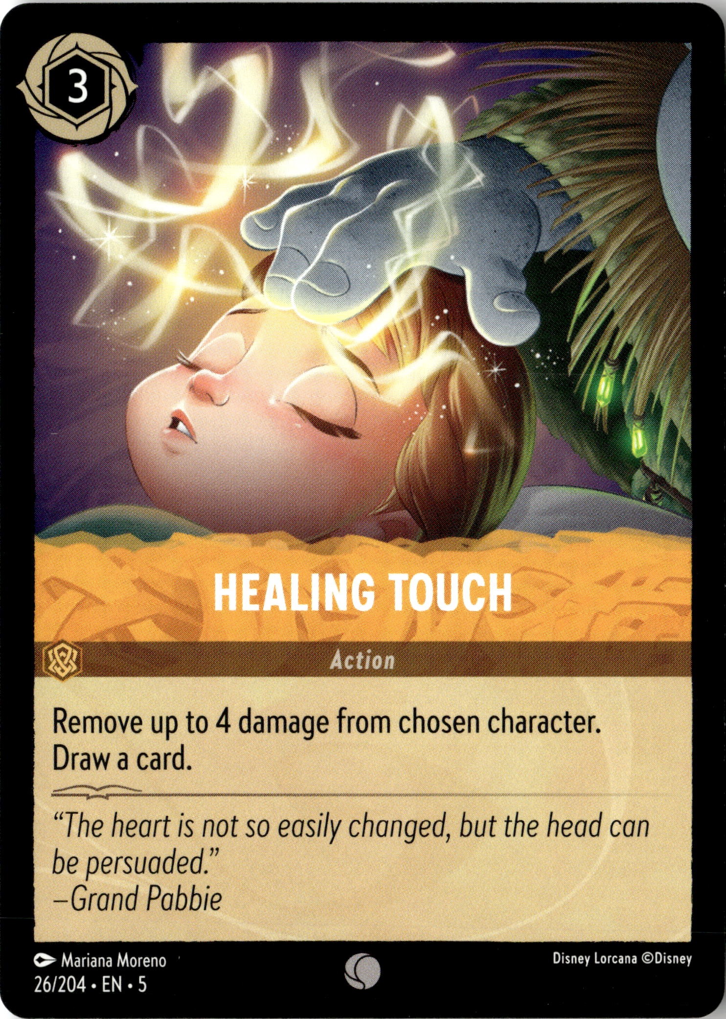 Healing Touch graded slab
