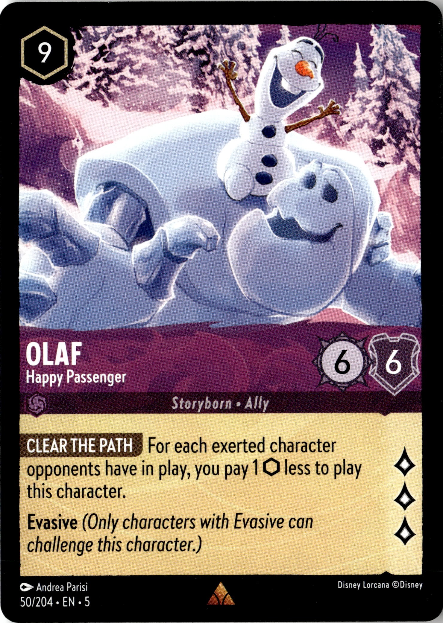 Olaf graded slab
