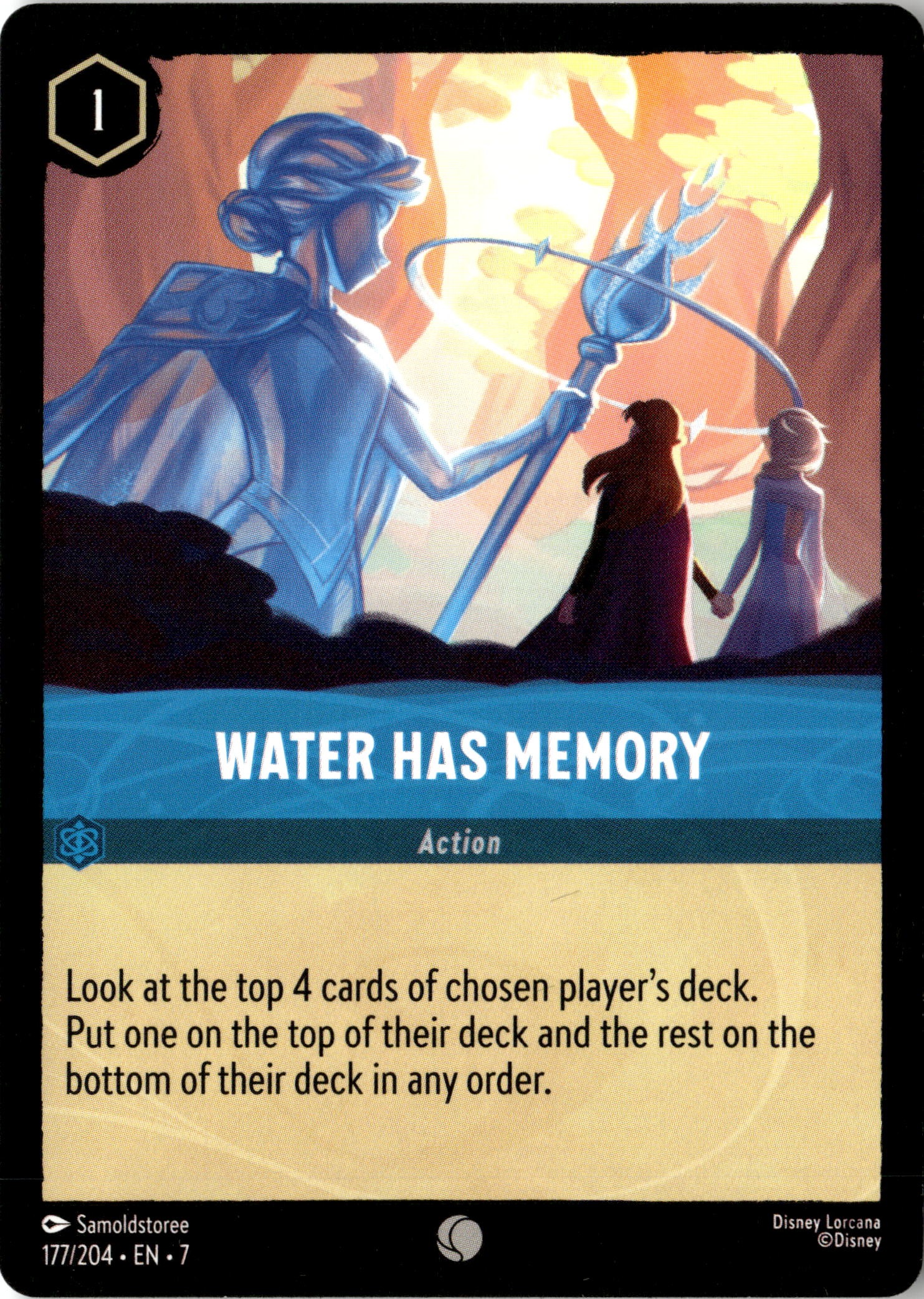 Water Has Memory graded slab