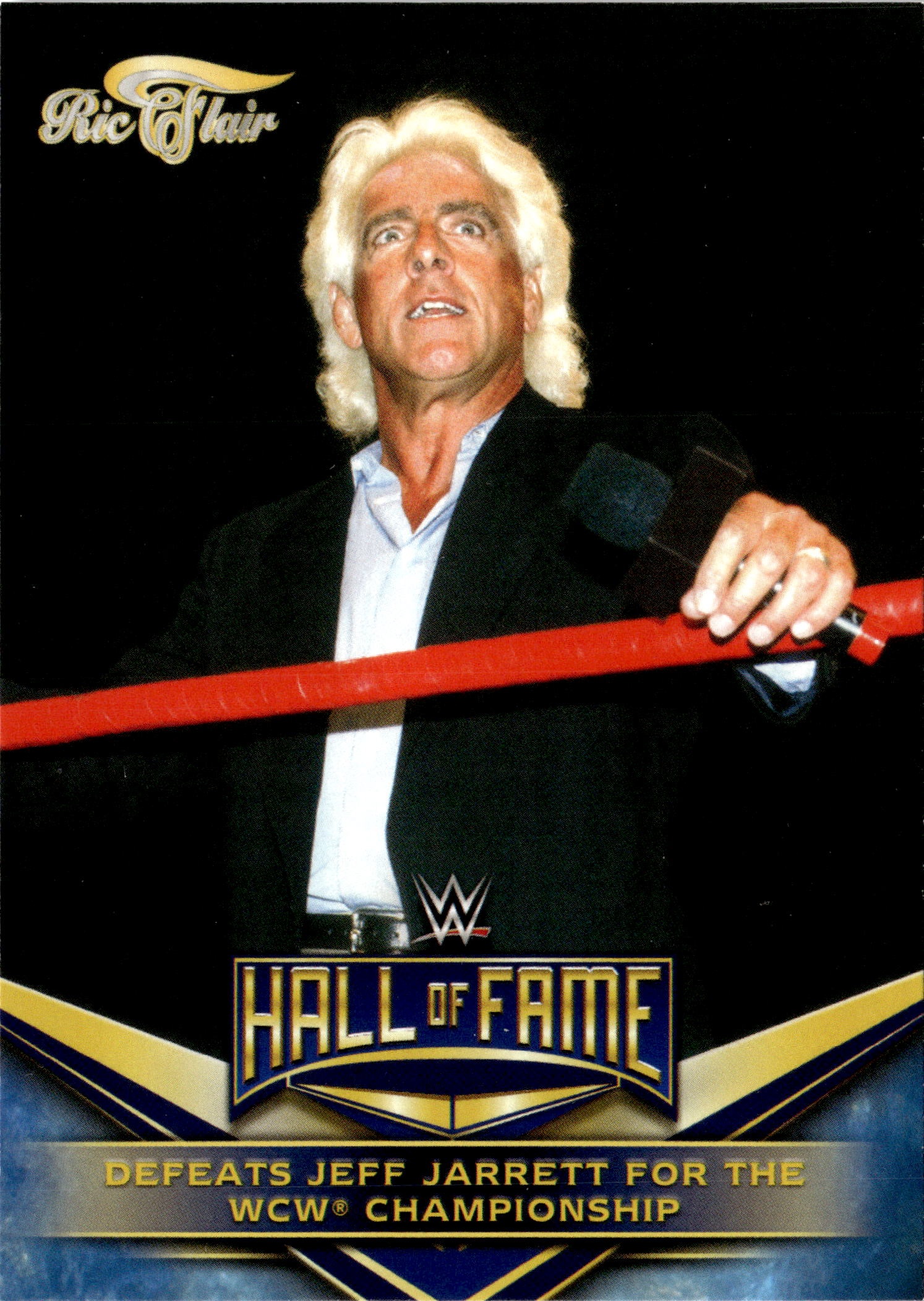 2018 Topps Heritage Ric Flair graded slab