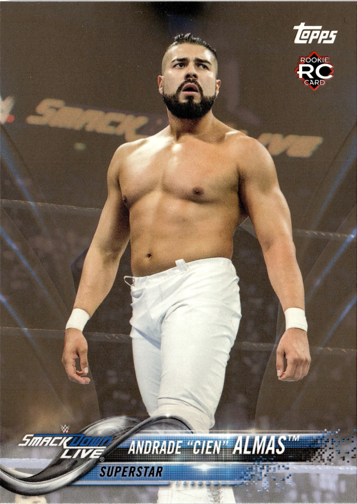 2018 Topps Andrade "Cien" Almas graded slab