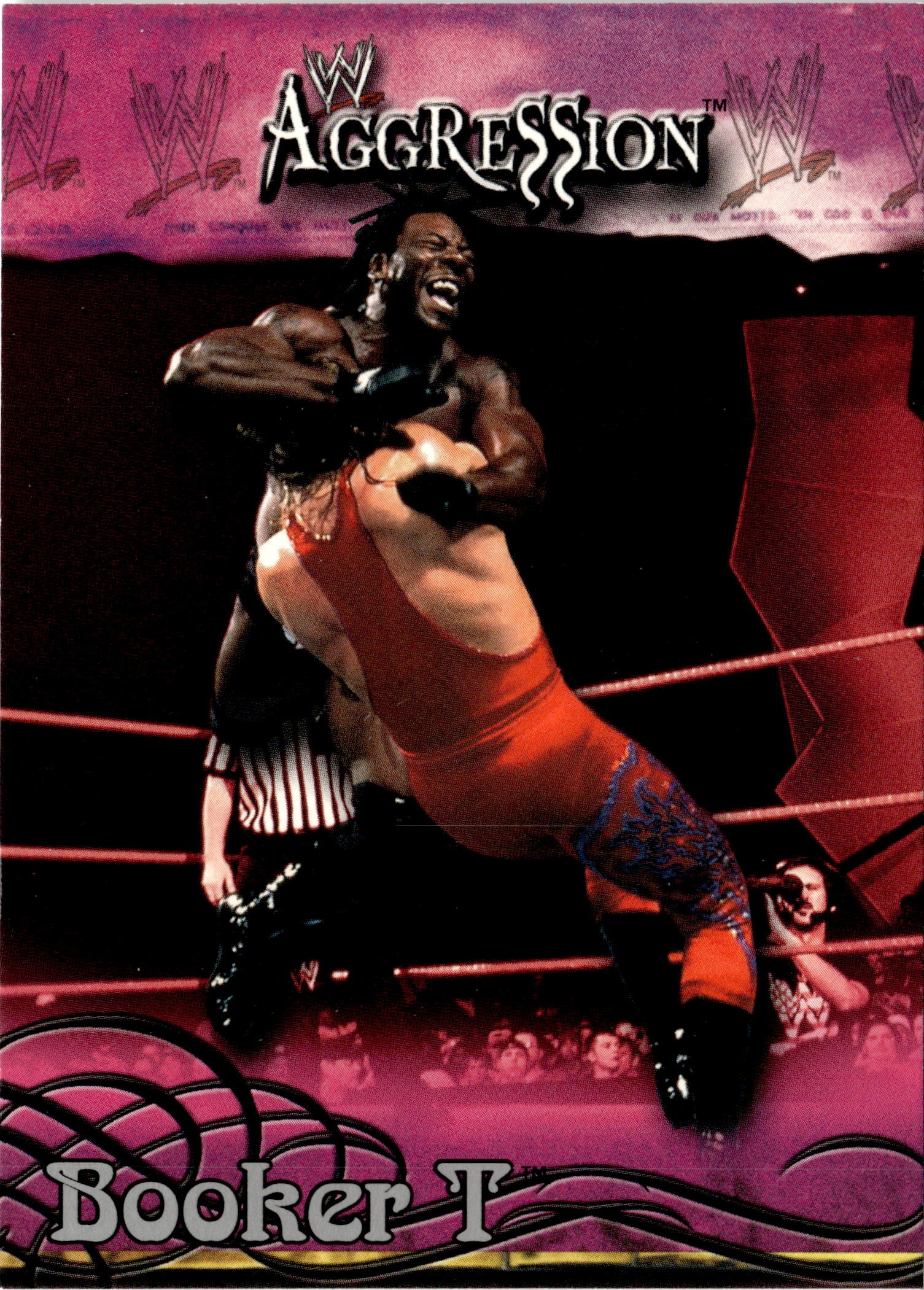 2003 Fleer Booker T graded slab