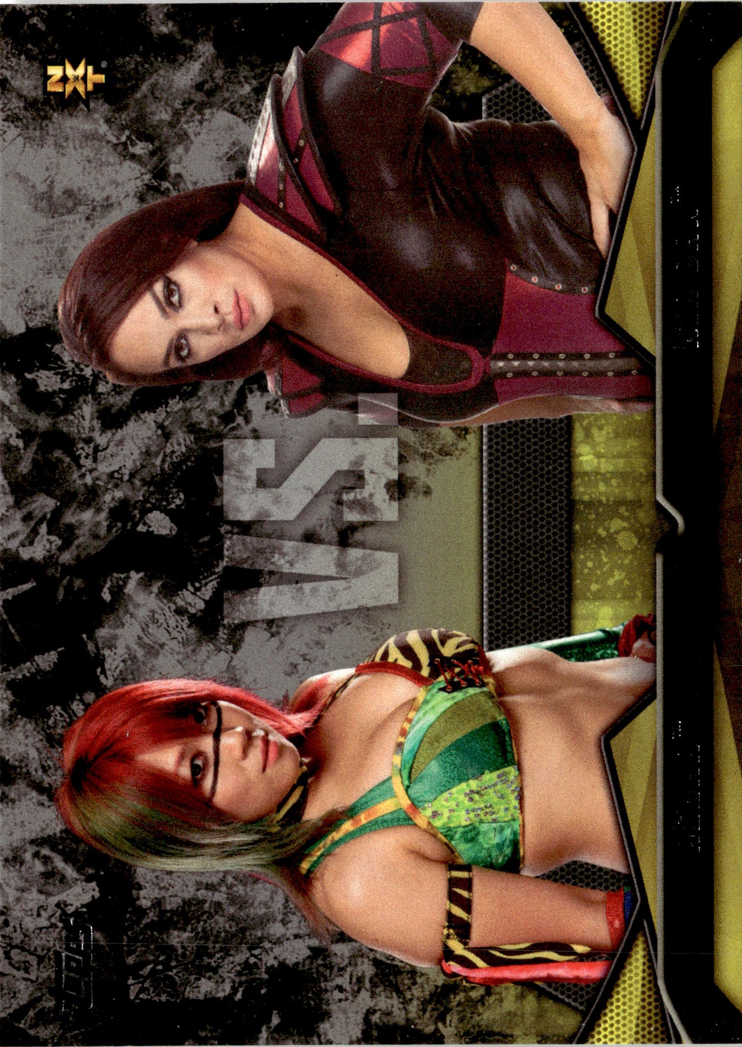 Asuka Vs Nia Jax graded slab