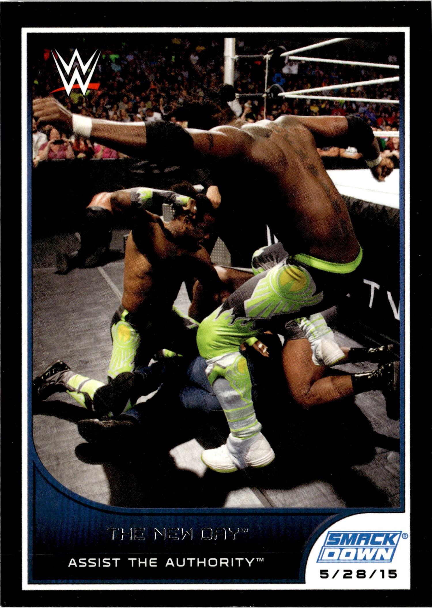2016 Topps The New Day graded slab
