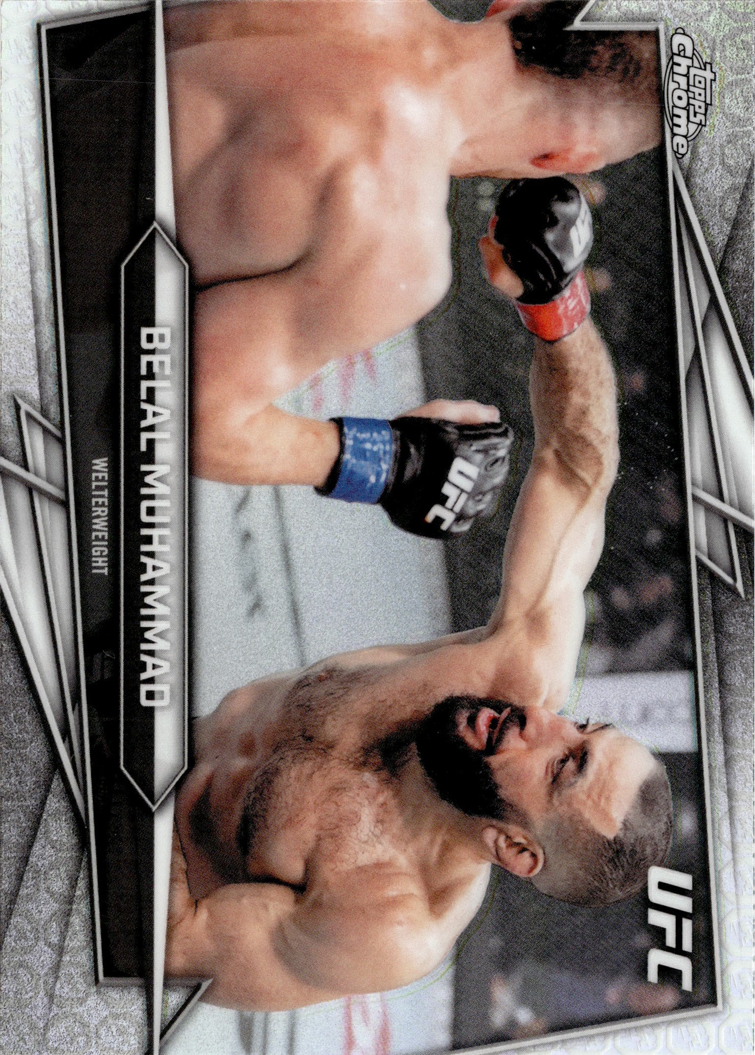 2026 Topps Chrome Belal Muhammad graded slab