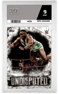 2018 TOPPS UNDISPUTED #6 BIG E MPE 9 MINT — graded card up for auction