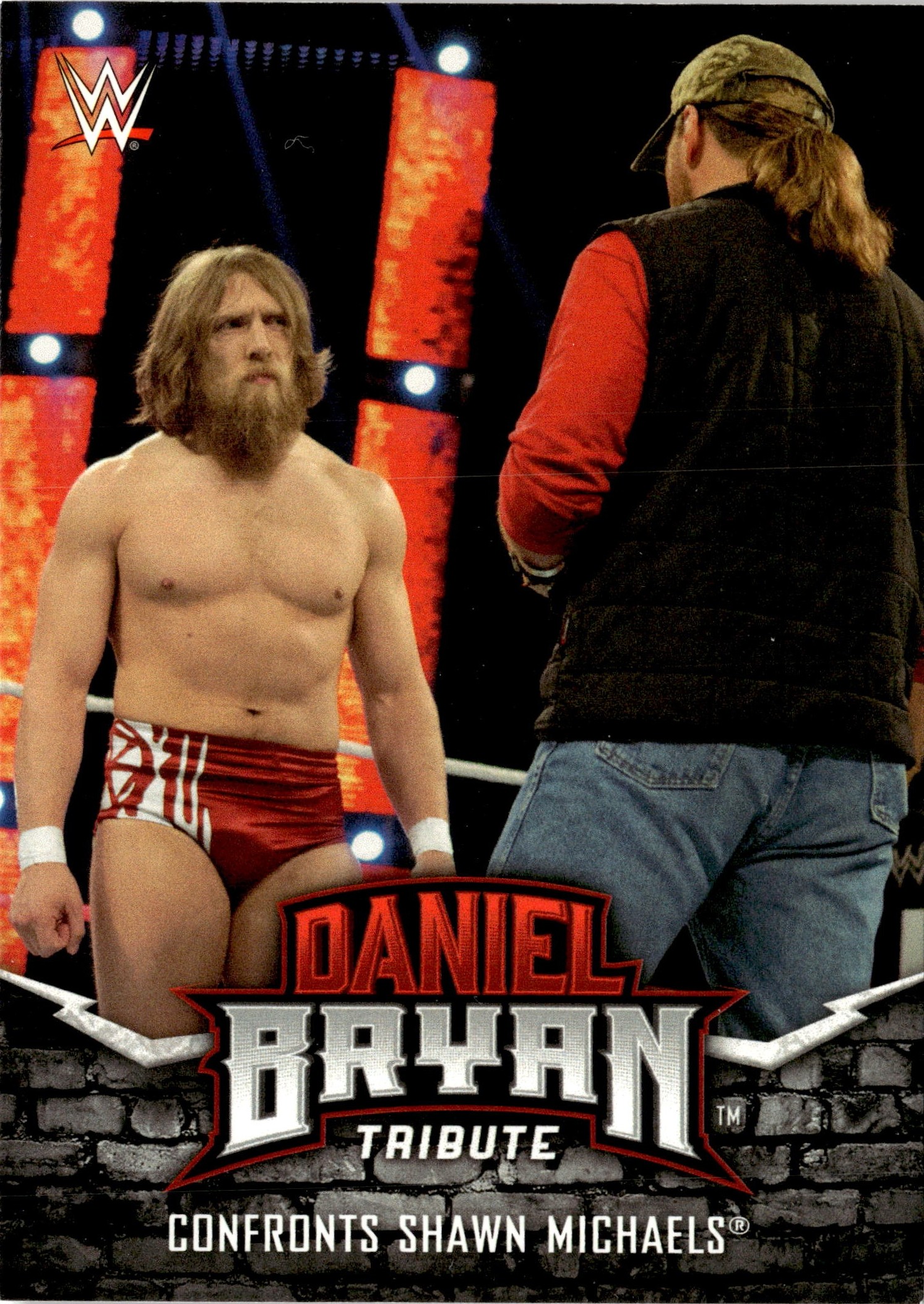 2017 Topps Tribute Daniel Bryan graded slab