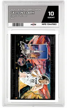 2025 CAITLIN CLARK CHRON STATE OF THE ART #88 CAITLIN CLARK MPE 10 GEM/MT — graded card up for auction
