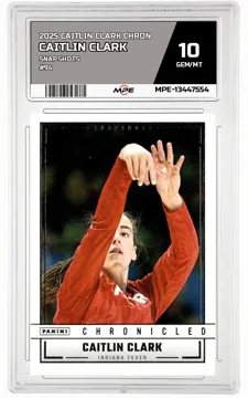 2025 CAITLIN CLARK CHRON SNAPSHOTS #94 CAITLIN CLARK MPE 10 GEM/MT — graded card up for auction