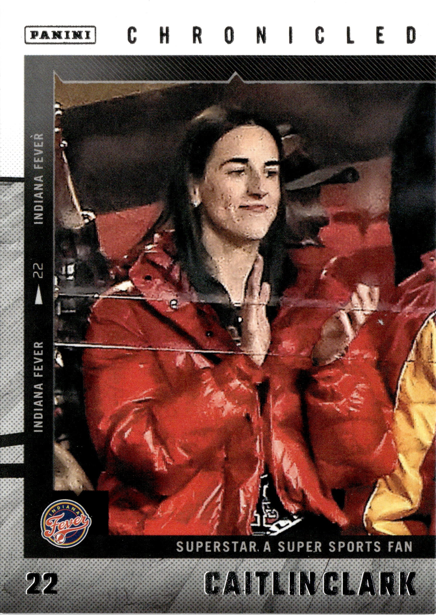 2025 Caitlin Clark Chron Caitlin Clark graded slab