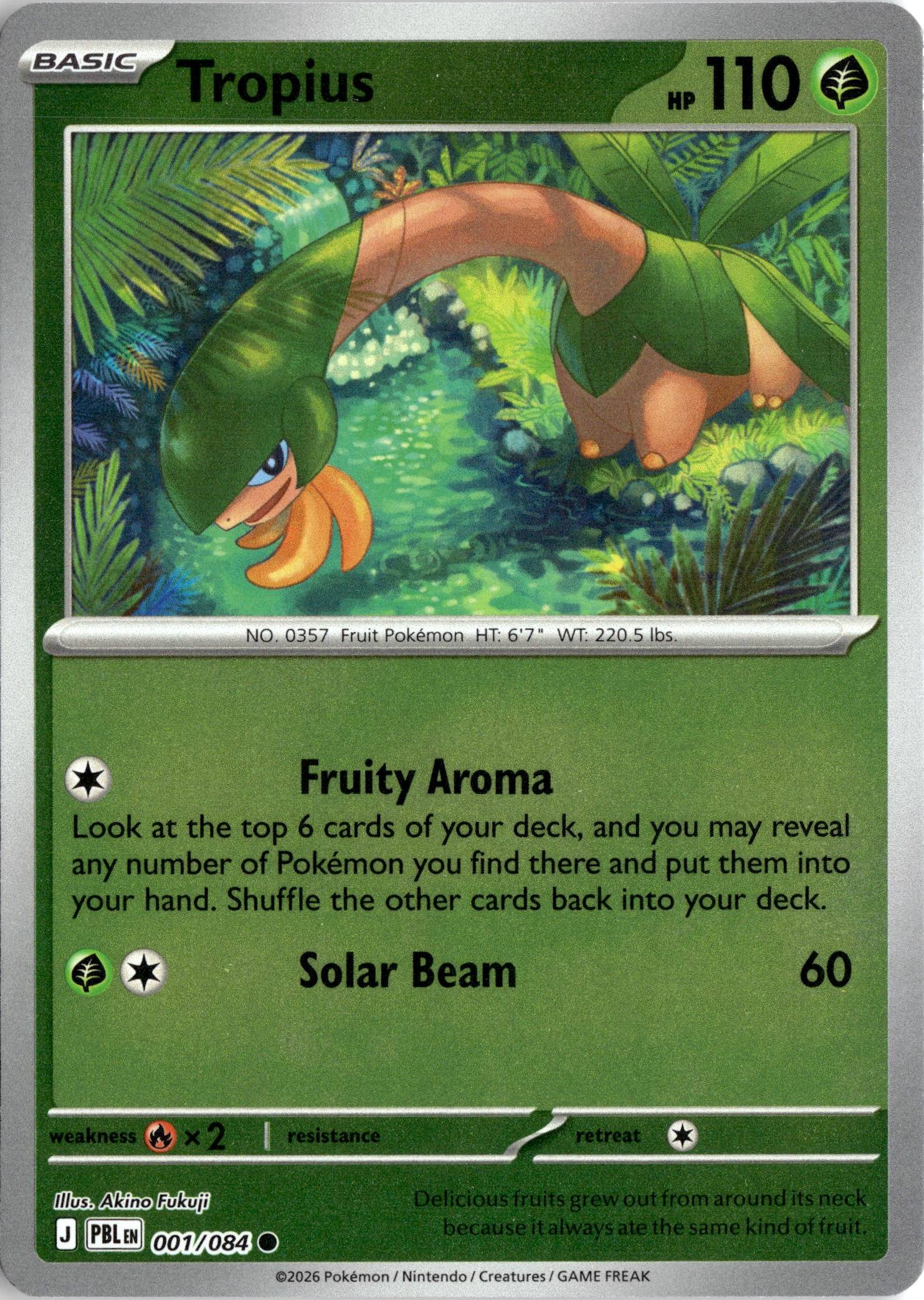 Tropius graded slab