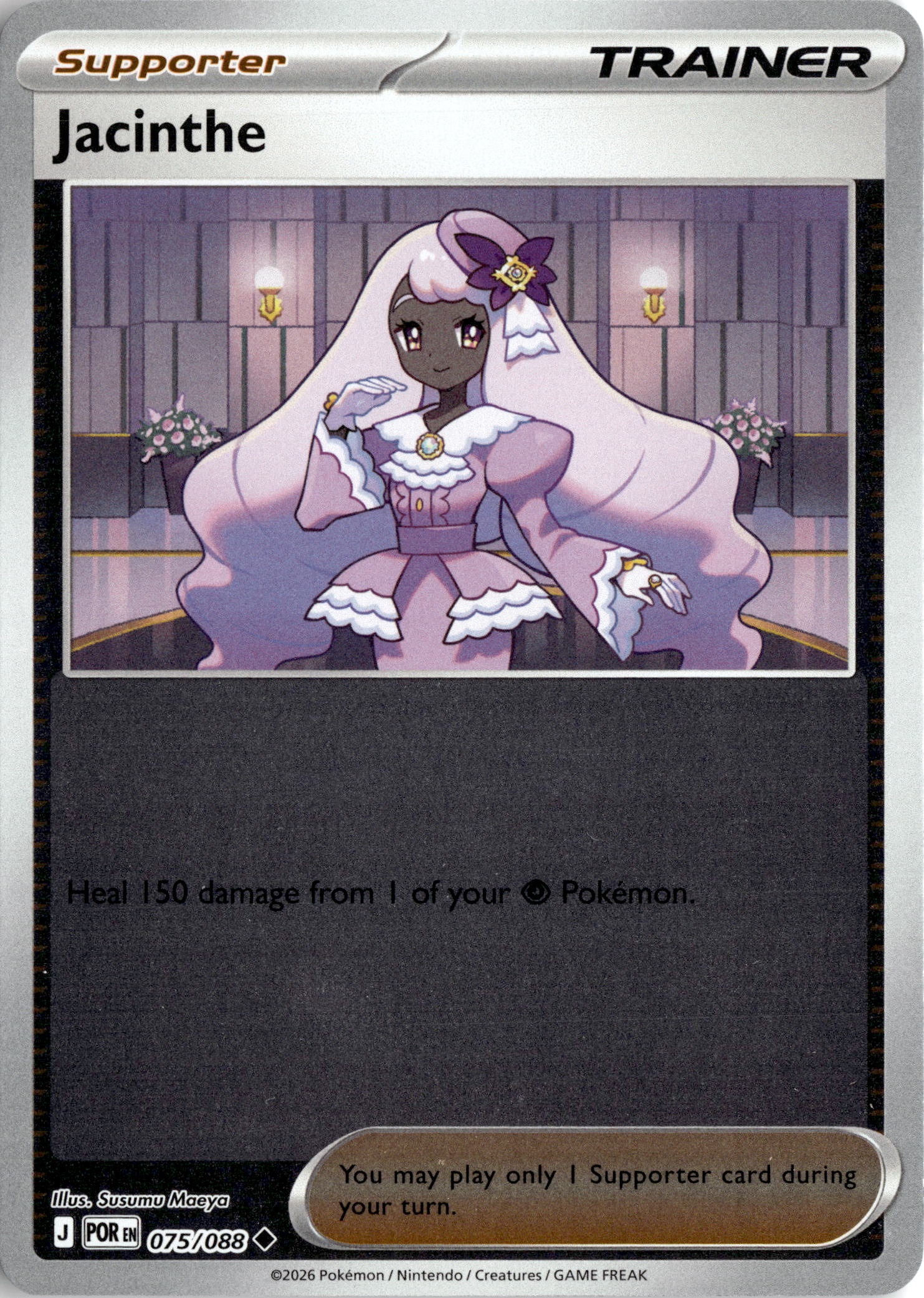 2026 Pokemon Por En Jacinthe graded slab