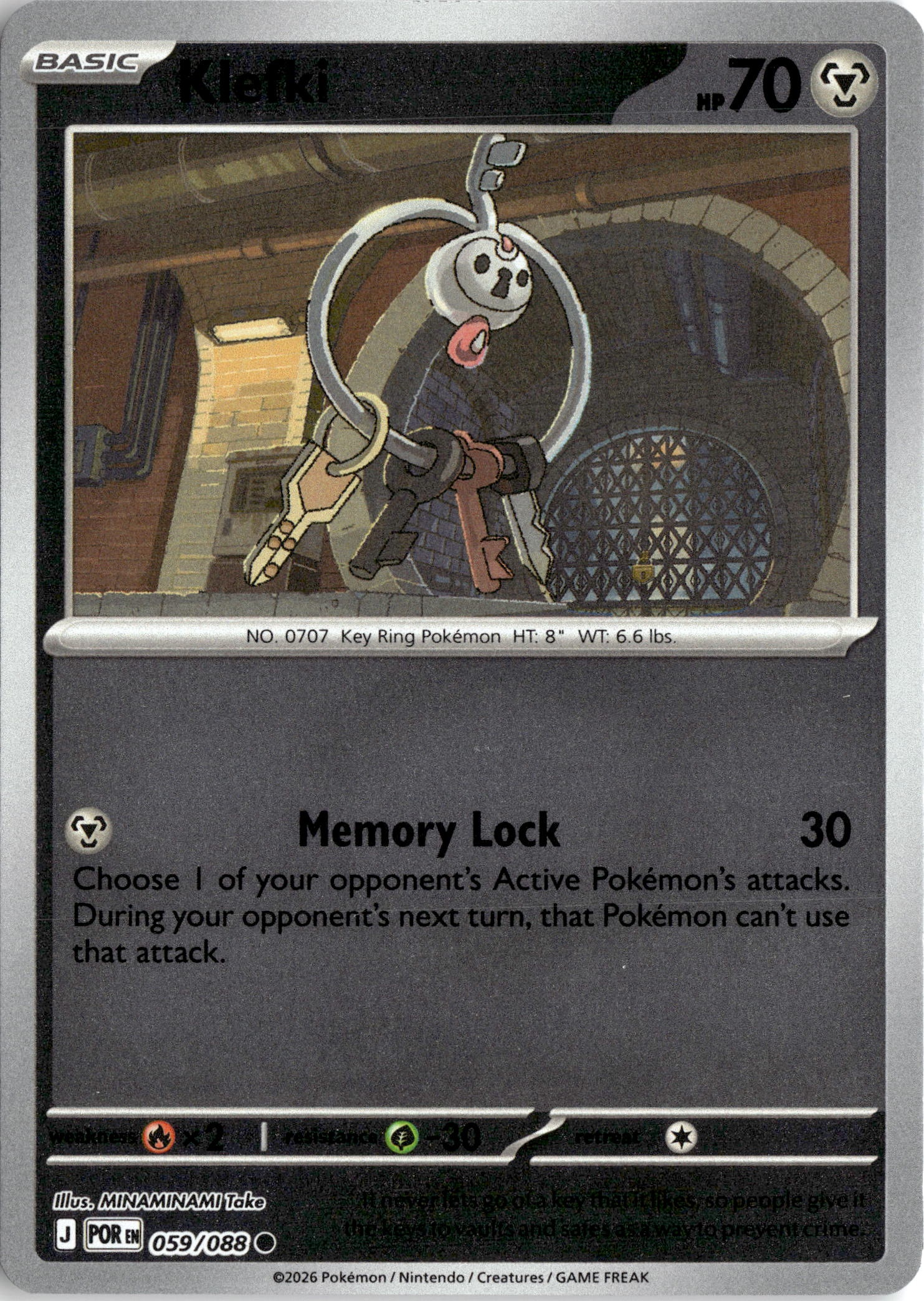 Klefki graded slab