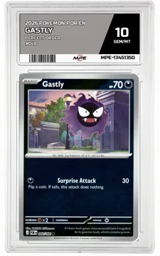 2026 POKEMON POR EN Perfect Order #048 GASTLY MPE 10 GEM/MT — graded card up for auction