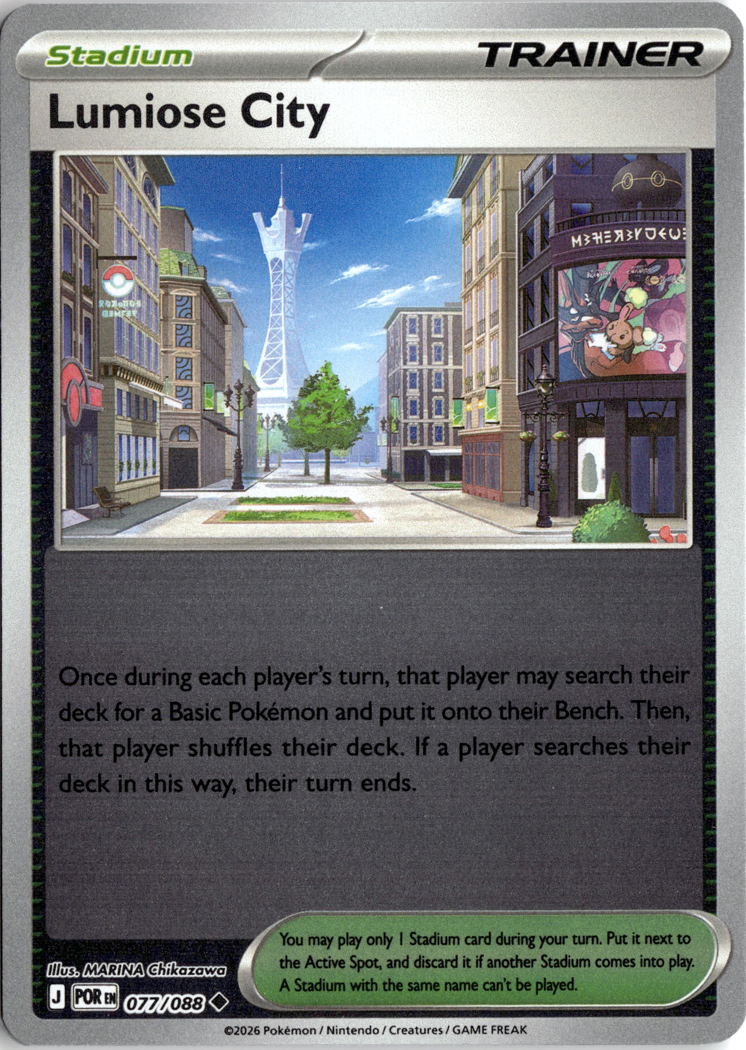 Lumiose City graded slab