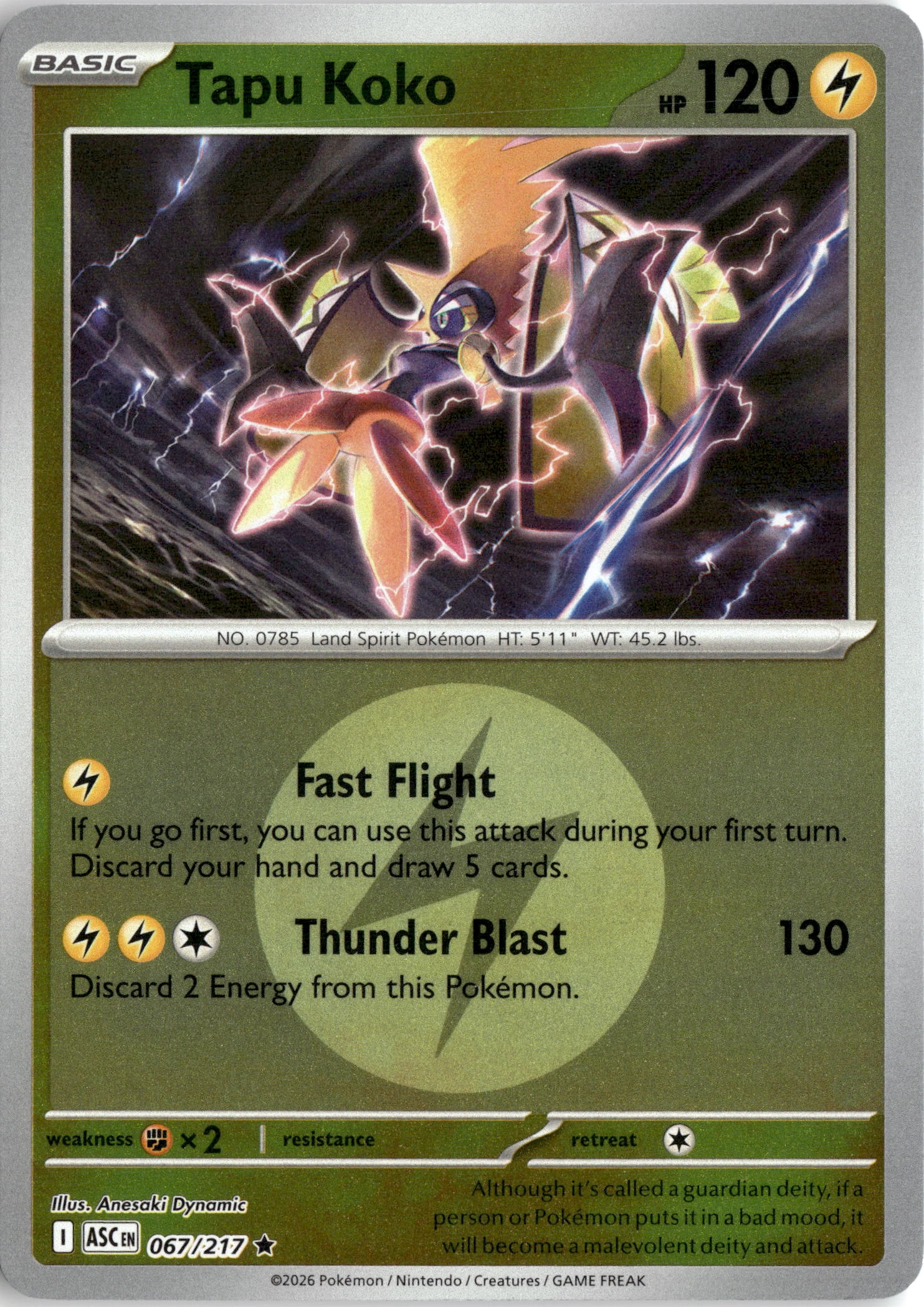 Tapu Koko graded slab