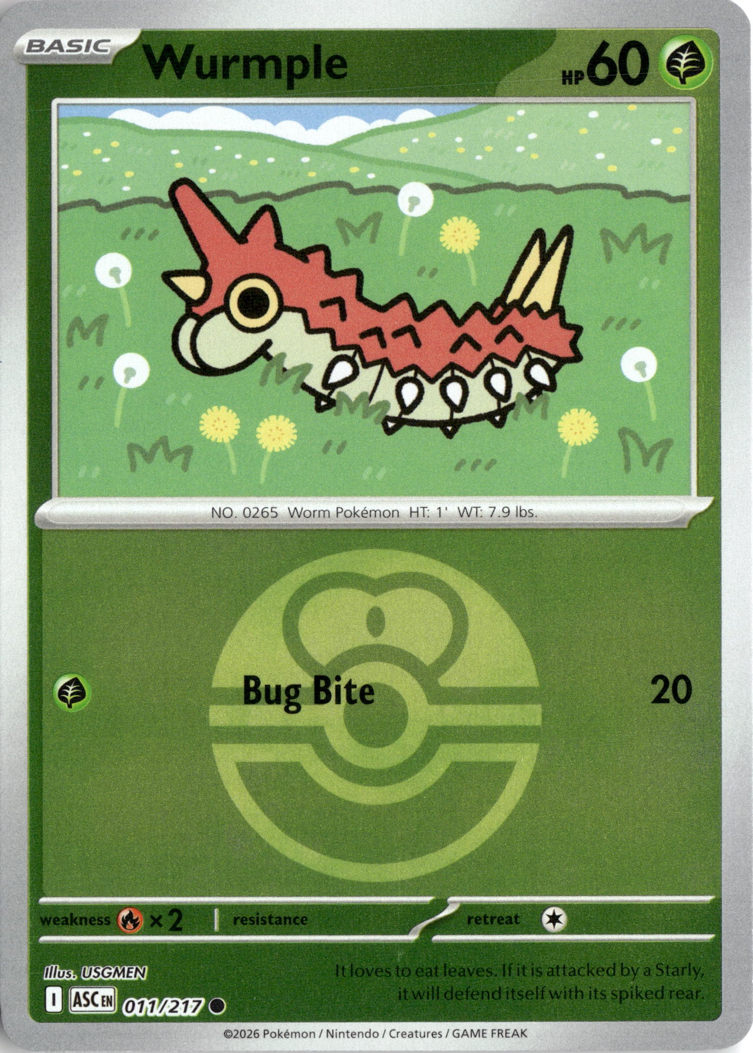 Wurmple graded slab