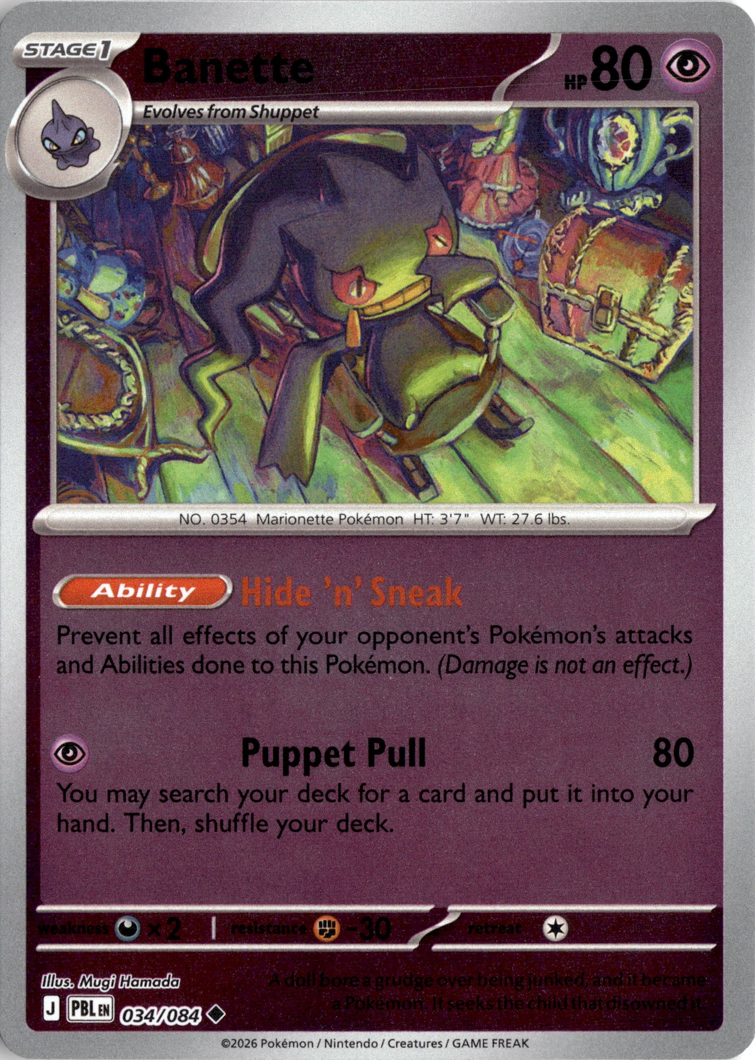 Banette graded slab