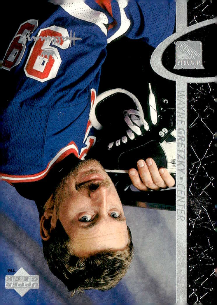 1996 UD Hallmark Wayne Gretzky graded slab