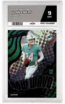2025 REVOLUTION NEW WAVE #9 QUINN EWERS MPE 9 MINT — graded card up for auction