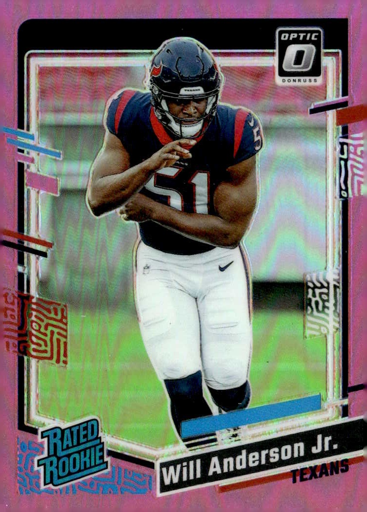 2023 Donruss Optic Will Anderson Jr. graded slab
