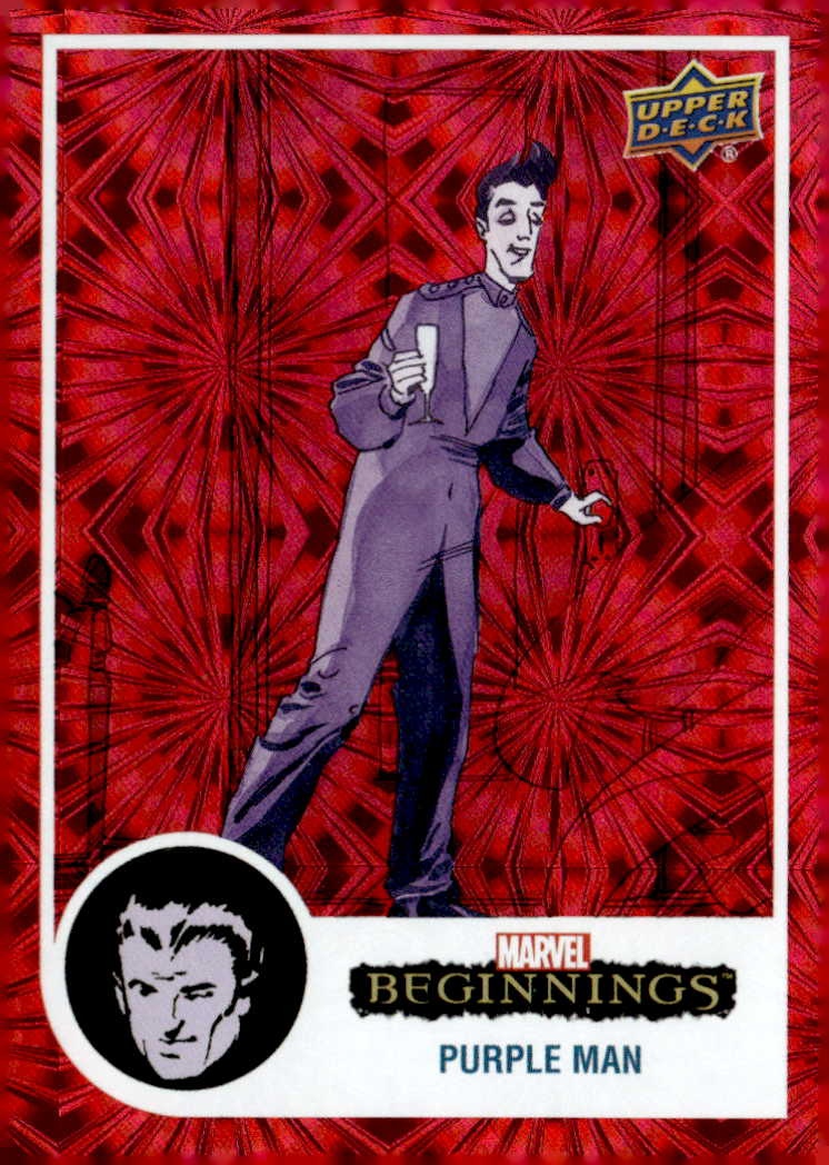 2022 Marvel Beginnings Purple Man graded slab
