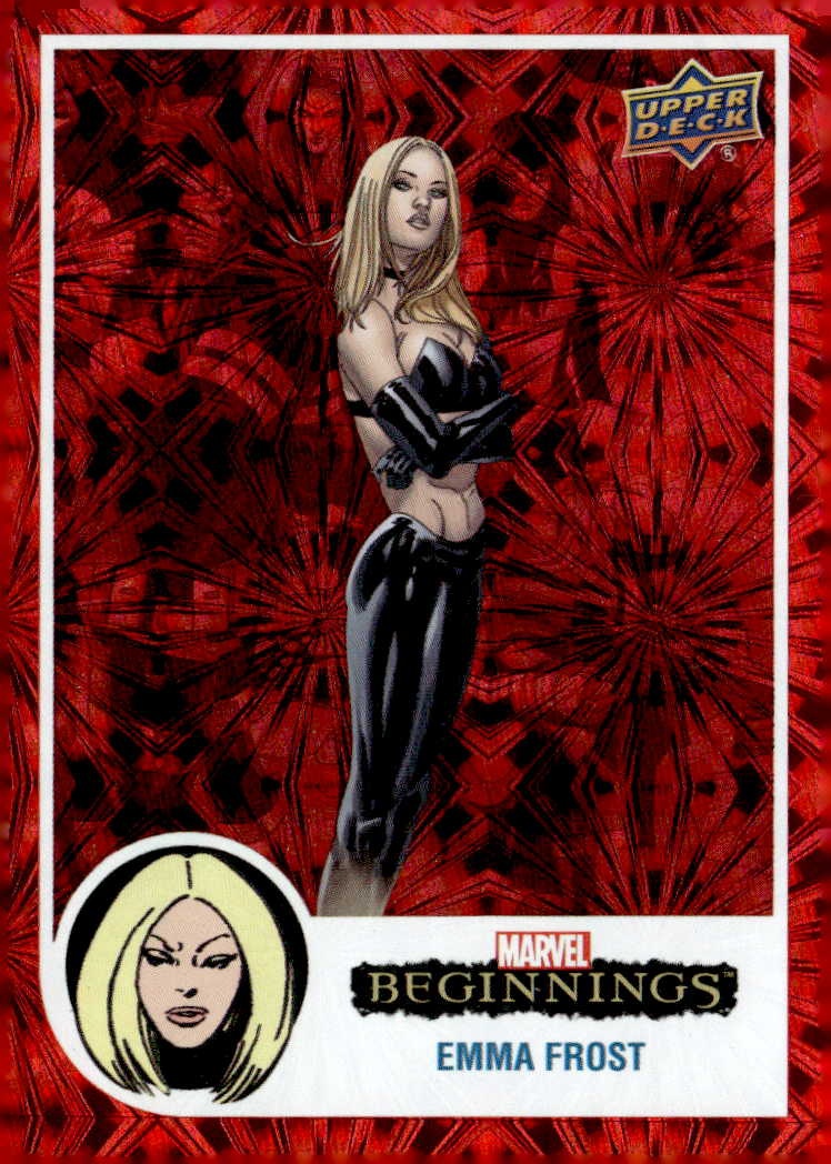 2022 Marvel Beginnings Emma Frost graded slab