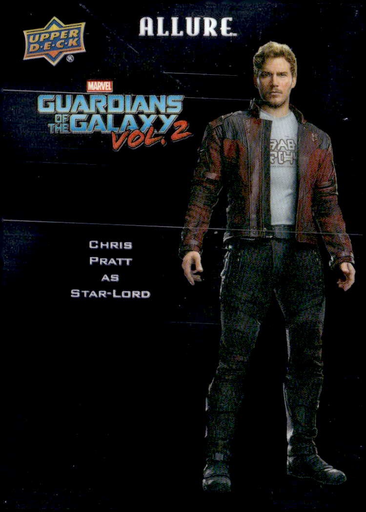 2022 Allure Marvel Chris Pratt As Star-Lord graded slab