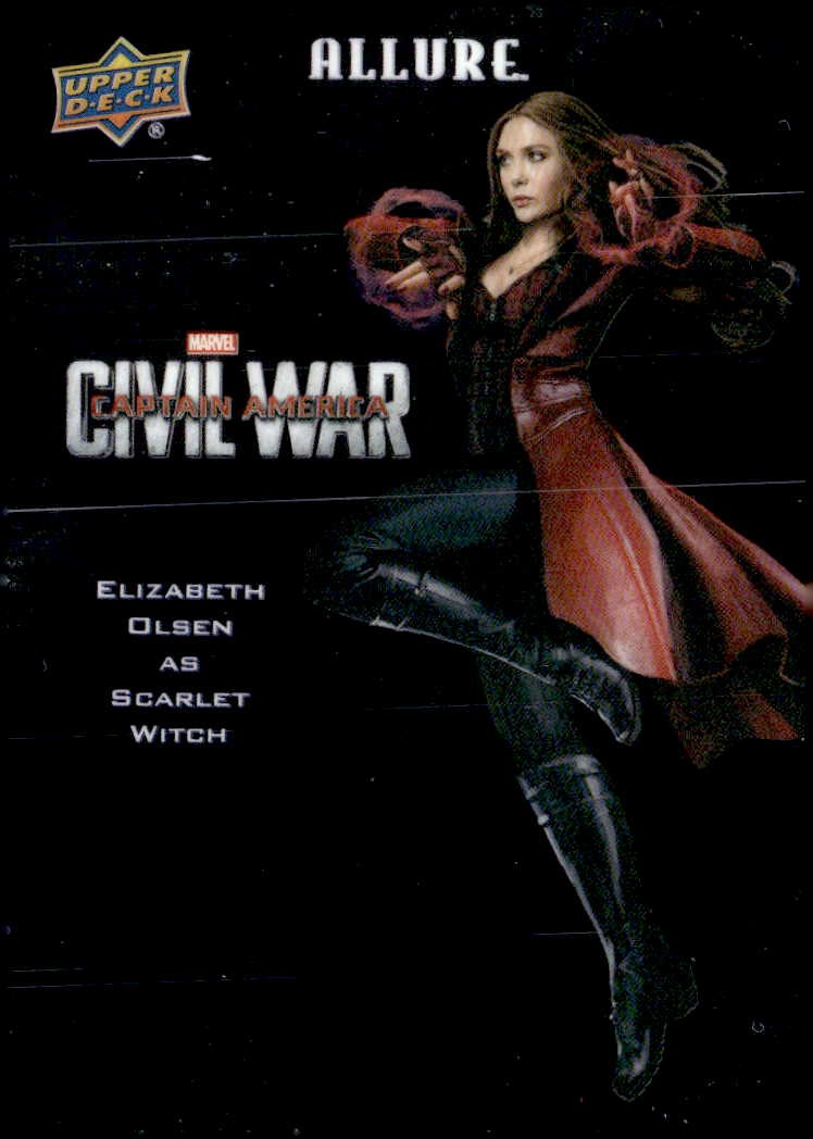 2022 Allure Marvel Scarlet Witch graded slab