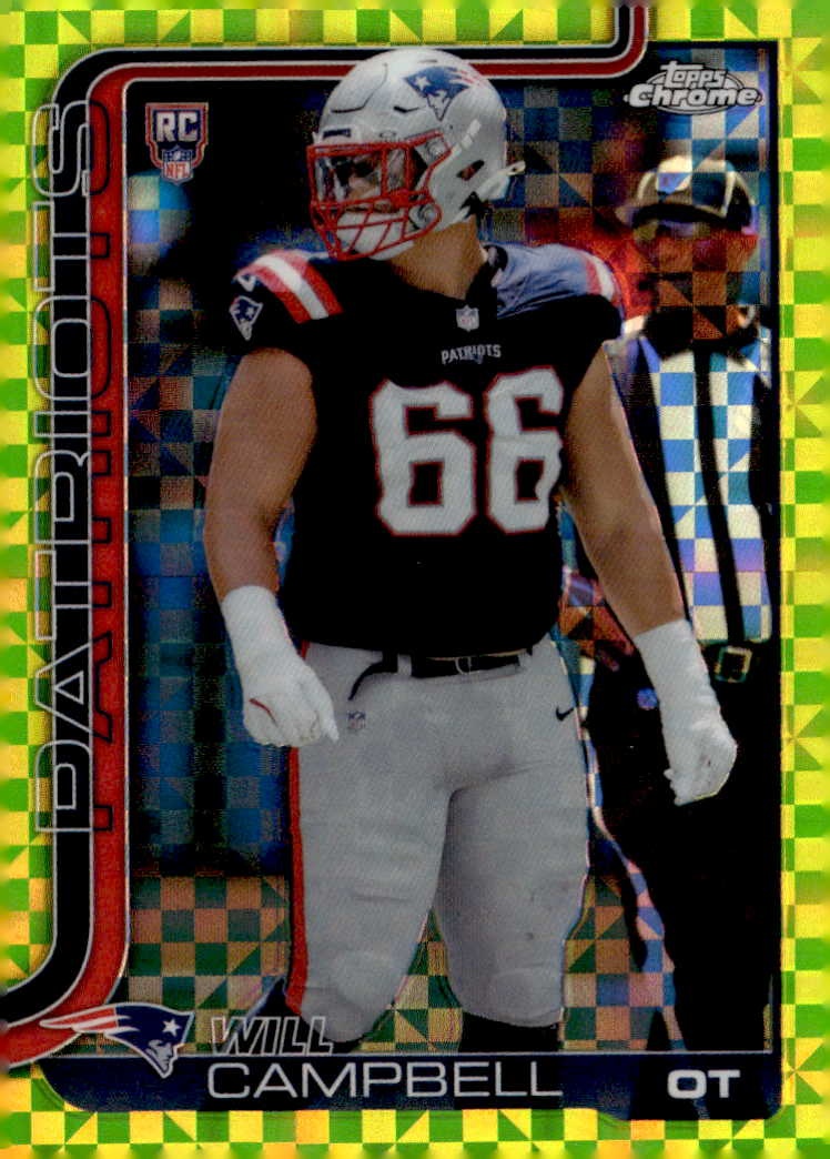 2025 Topps Chrome Will Campbell graded slab