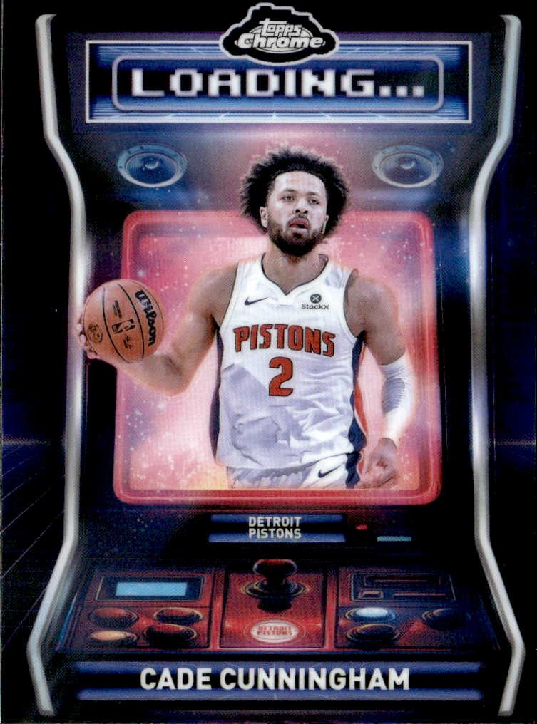2025 Topps Chrome Cade Cunningham graded slab