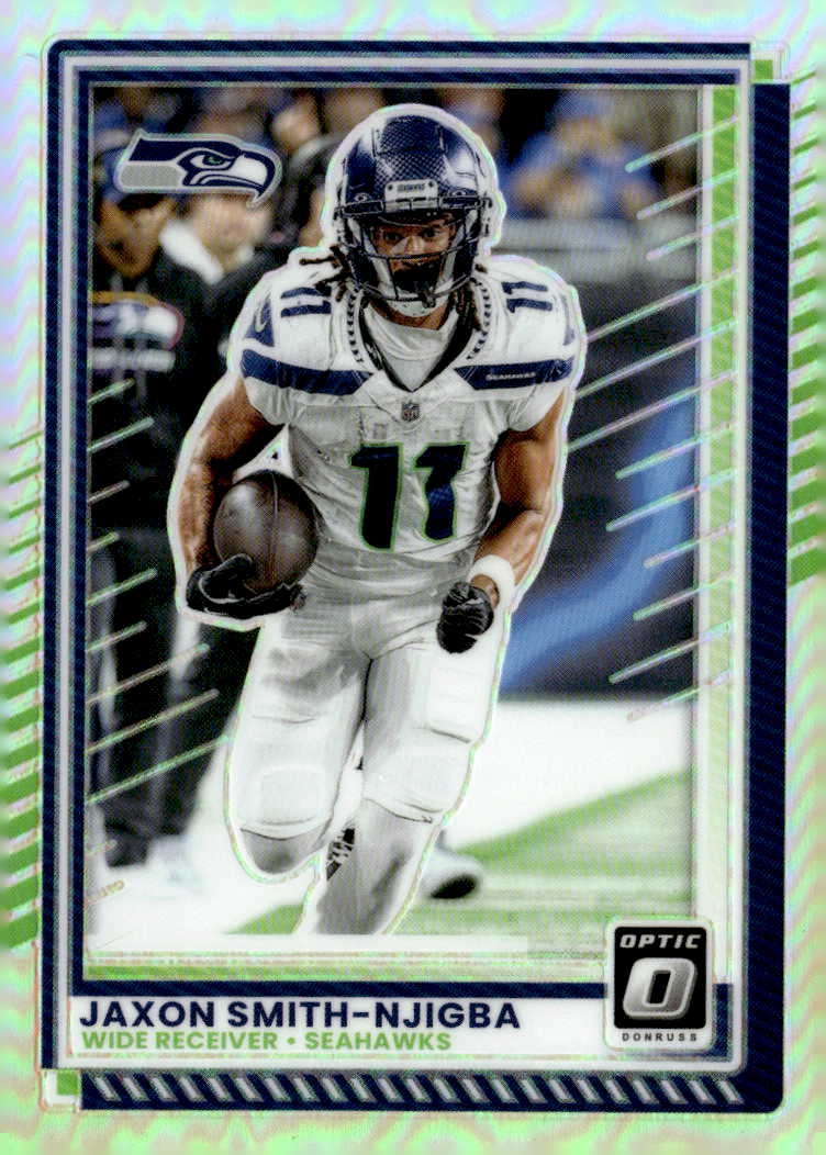 2025 Donruss Optic Jaxon Smith-Njigba graded slab