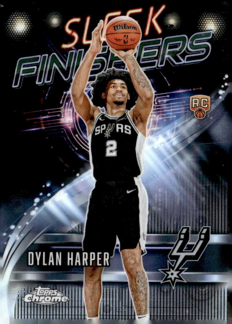 2025 Topps Dylan Harper graded slab
